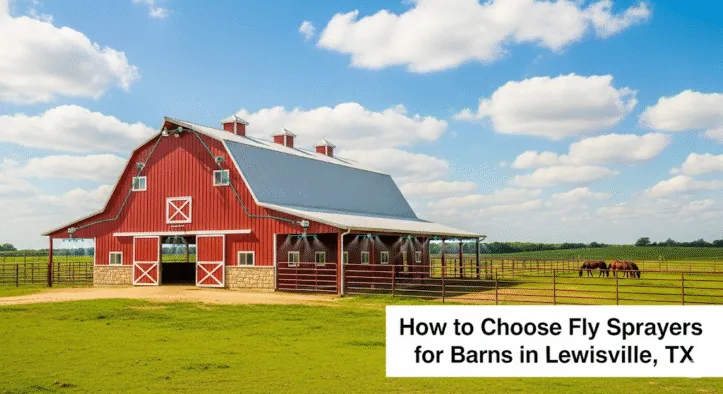 How to Choose Fly Sprayers for Barns in Lewisville, TX?